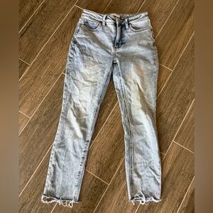 LC Lauren Conrad Light Wash Skinny Jeans